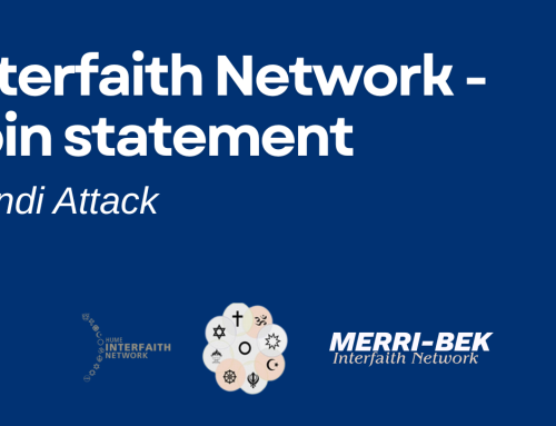 Interfaith Network joint statement on Bondi Anti-Semitic Violence